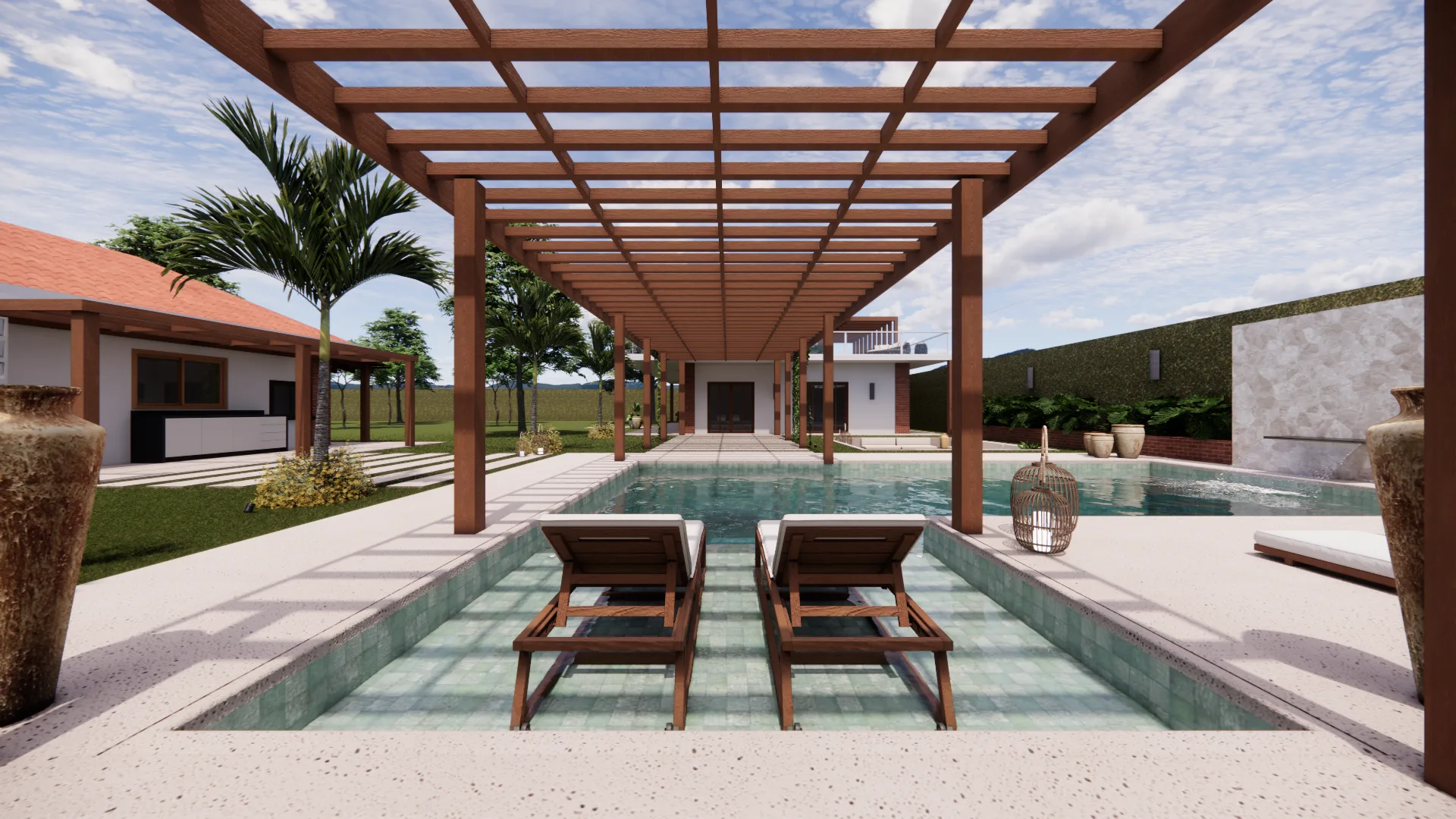 Casa de fazenda com piscina integrada à paisagem da Chapada Diamantina, em Ibicoara, Bahia
